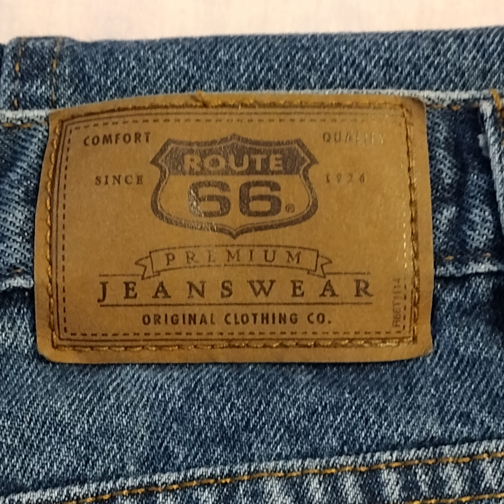 Route 66 Women's Straight Leg Jeans - Blue - Picture 4 of 6
